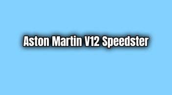 Aston Martin V12 Speedster Özellikleri ve Fiyatı