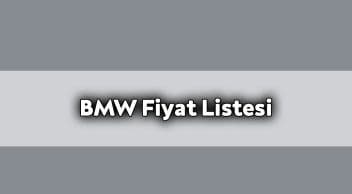 Bmw Fiyat Listesi Kasım 2020 Sıfır Bmw Fiyatları