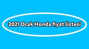 2021 Honda Civic Sedan Fiyat Listesi Açıklandı!