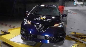 Yeni Renault Zoe Çarpışma Testi