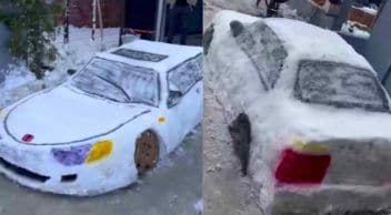 Kardan Araba Yapıp 65 Bin Tl’den Satışa Çıkardı