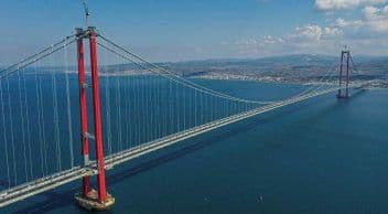 Dünyanın En Uzun Orta Açıklıklı Köprüsü Açıldı: 1915 Çanakkale Köprüsü
