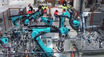 Togg Fabrikasında Robotlar Provalara Başladı
