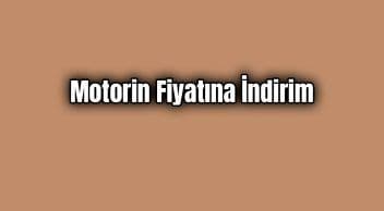Motorin Fiyatına 20 Kuruş İndirim Geldi!