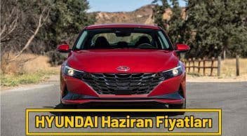 Hyundai Haziran 2021 Fiyat Listesi