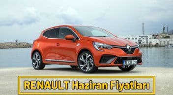 Renault Haziran 2021 Fiyat Listesi