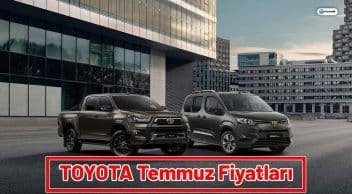 Toyota Temmuz 2021 Fiyat Listesi
