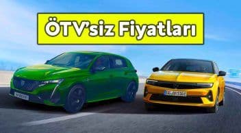 Yeni Astra ve 308’In Ötv’siz Fiyatları Nasıl?