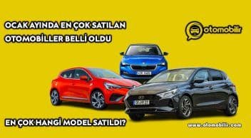 2023 Ocak Ayında En Çok Satan 20 Otomobil Belli Oldu