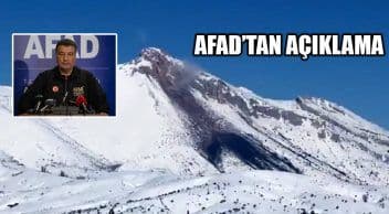 Afad’tan Açıklama: Bölgede Herhangi bir Lav Akması Yok