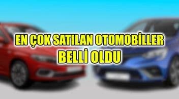 Haziran Ayında En Çok Satılan Otomobiller Belli Oldu